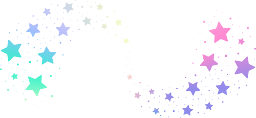 Sparkling Stars Illustration